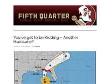 Tablet Screenshot of fifthquarter.net